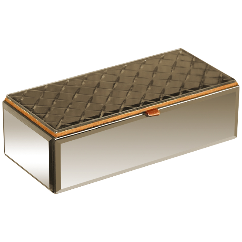 Шкатулка Vega Mirrored Box Зеркало Коричневый Шкатулка Vega Mirrored Box Зеркало Коричневый в Твери | Loft Concept