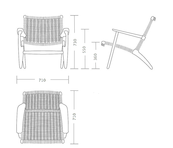 Кресло Hans Wegner CH25 Кресло Hans Wegner CH25 в Твери