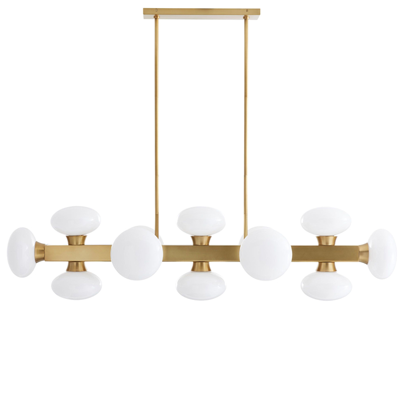 Люстра Arteriors KLARISSA CHANDELIER Золотой Белый Люстра Arteriors KLARISSA CHANDELIER Золотой Белый в Твери | Loft Concept