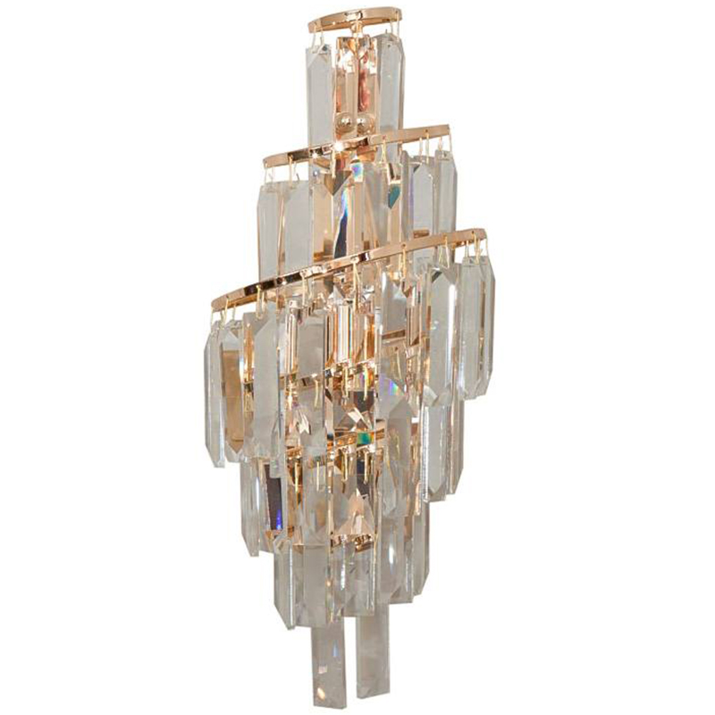 Бра Odeon Cascade Wall Lamp Gold 38 Прозрачное Стекло Золотой Бра Odeon Cascade Wall Lamp Gold 38 Прозрачное Стекло Золотой в Твери | Loft Concept