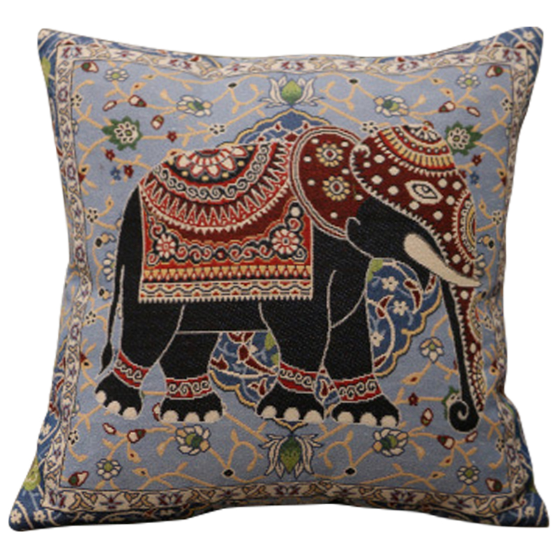 Декоративная подушка Indian Elephant Мульти Декоративная подушка Indian Elephant Мульти в Твери | Loft Concept