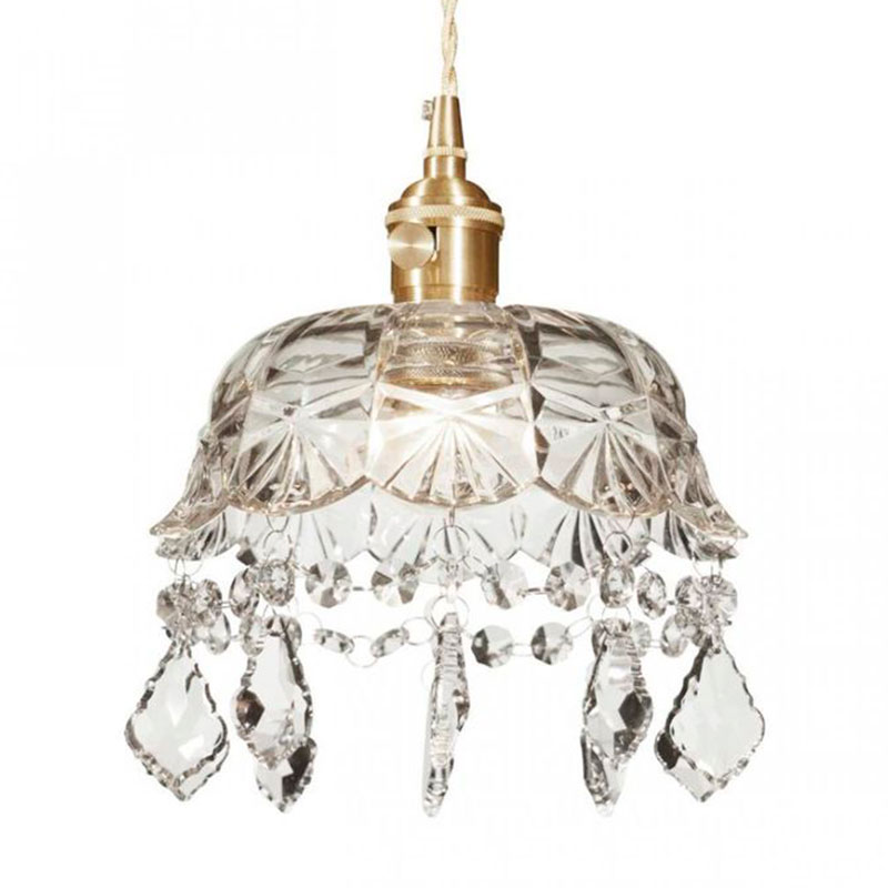 Подвесной светильник lee broom DECANTERLIGHT pendant VI Латунь Прозрачное Стекло Подвесной светильник lee broom DECANTERLIGHT pendant VI Латунь Прозрачное Стекло в Твери | Loft Concept