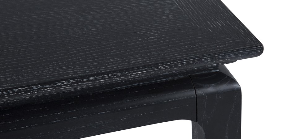 Консоль Black Curved Console Консоль Black Curved Console - Loft-Concept в Твери