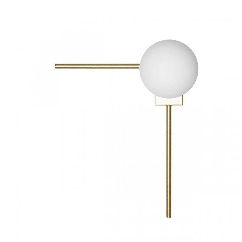 Бра Direct Rays Gold 32 см Белый Золотой Бра Direct Rays Gold 32 см Белый Золотой в Твери | Loft Concept