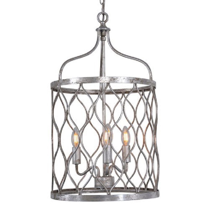 Подвесные светильники Lantern Silver Net M Pendant lamp Серебряный Подвесные светильники Lantern Silver Net M Pendant lamp Серебряный в Твери | Loft Concept