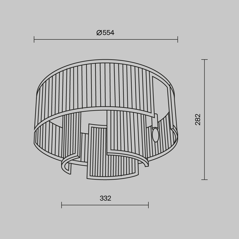 Потолочный светильник Frame Е14 в Твери