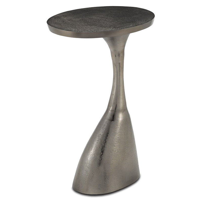 Приставной стол Ishaan Black Accent Table Серый (Gray) Приставной стол Ishaan Black Accent Table Серый (Gray) в Твери | Loft Concept
