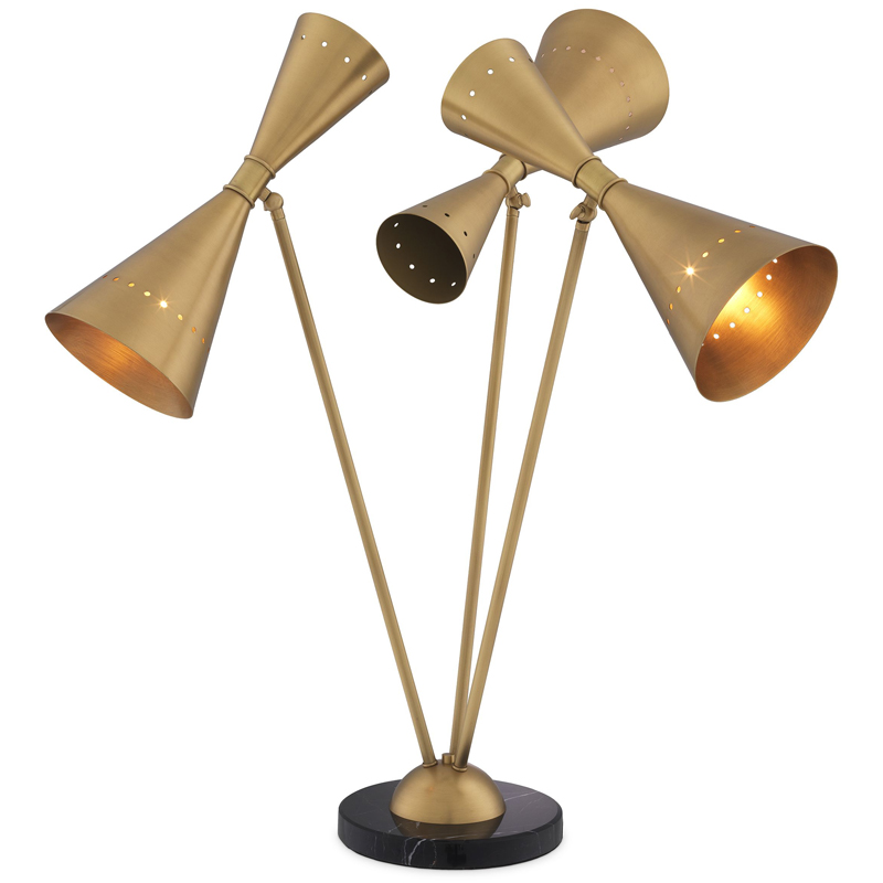 Настольная лампа Eichholtz Table Lamp Omnia Черный Латунь Античная полированная Настольная лампа Eichholtz Table Lamp Omnia Черный Латунь Античная полированная в Твери | Loft Concept