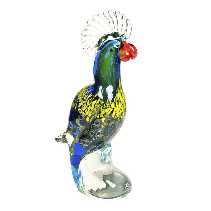 Статуэтка Glass Colored Parrot Мульти Статуэтка Glass Colored Parrot Мульти в Твери | Loft Concept