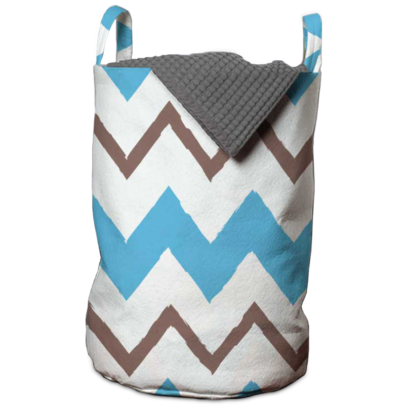 Корзина Blue Zigzag Basket Мульти Корзина Blue Zigzag Basket Мульти в Твери | Loft Concept