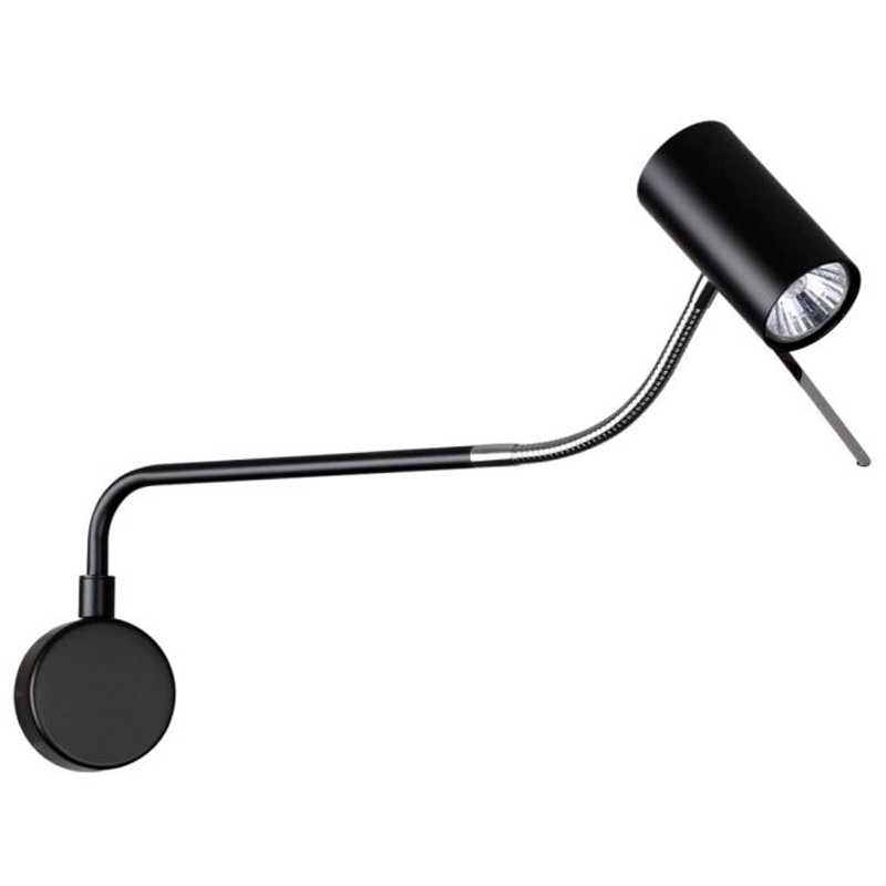Гибкое бра Trumpet Wall Lamp Хром Хром Черный Гибкое бра Trumpet Wall Lamp Хром Хром Черный в Твери | Loft Concept