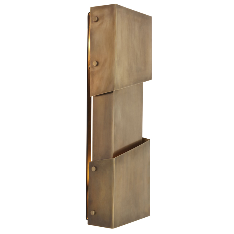 Бра Eichholtz Wall Lamp Shadow Винтажная латунь Бра Eichholtz Wall Lamp Shadow Винтажная латунь в Твери | Loft Concept