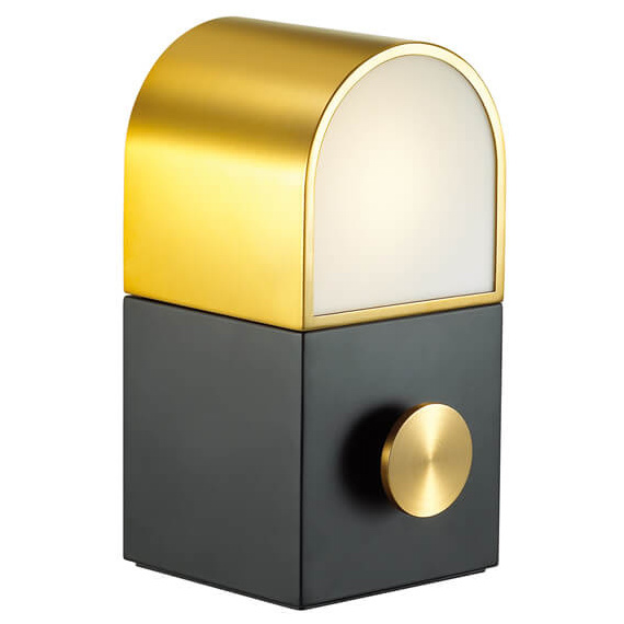 Настольная лампа Light Box Table Lamp Белый Черный Золотой Настольная лампа Light Box Table Lamp Белый Черный Золотой в Твери | Loft Concept