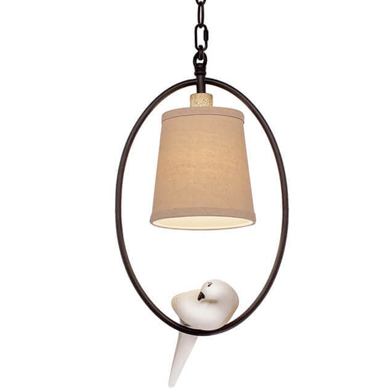 Подвесной светильник Norman Bird Chandelier One II Бежевый Подвесной светильник Norman Bird Chandelier One II Бежевый в Твери | Loft Concept