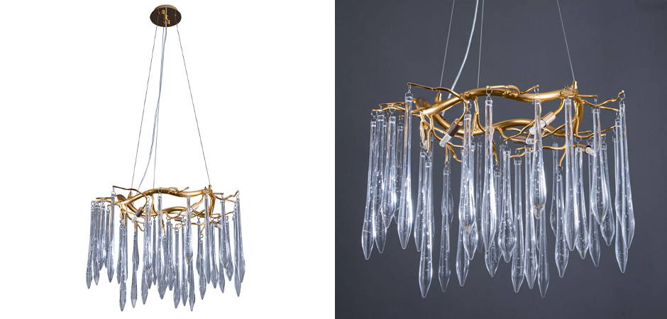Хрустальная Люстра Whisper Rain Gold Хрустальная Люстра Whisper Rain Gold - Loft-Concept в Твери