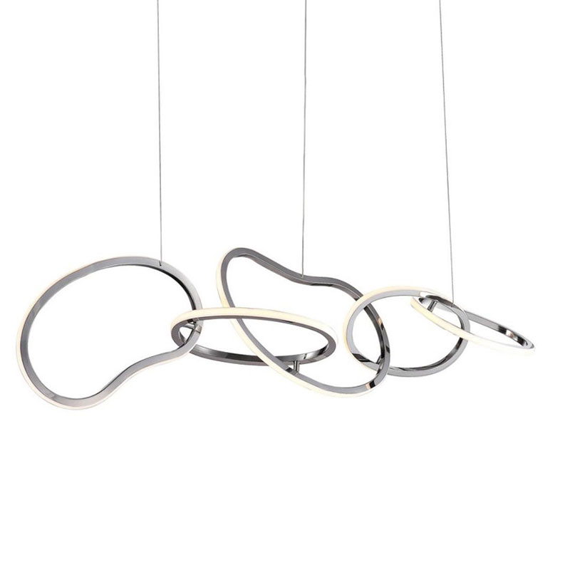 Unfolded Hanging RING Silver Хром Unfolded Hanging RING Silver Хром в Твери | Loft Concept