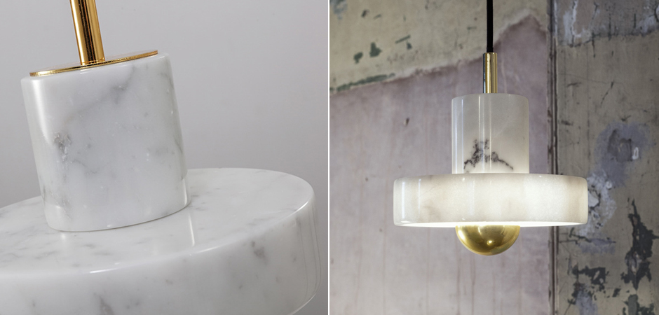 Подвесной светильник Tom Dixon Stone Pendant White Подвесной светильник Tom Dixon Stone Pendant White - Loft-Concept в Твери