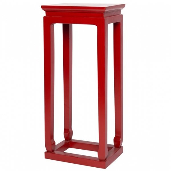 Приставной столик Chinese Side Table Red Красный в Твери | Loft Concept 
