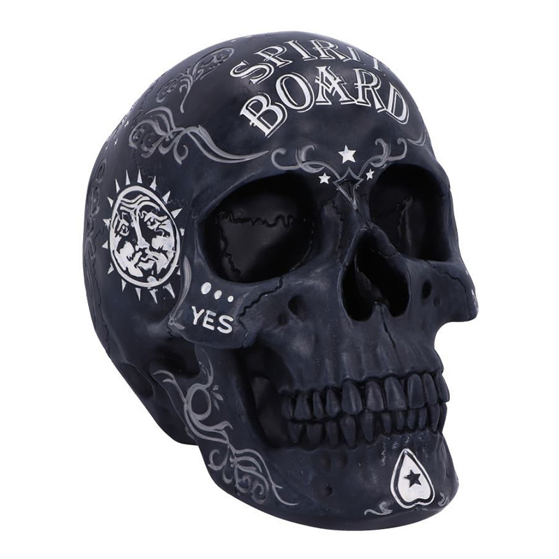 Статуэтка Skull Ouija Board Черный Белый Статуэтка Skull Ouija Board Черный Белый в Твери | Loft Concept