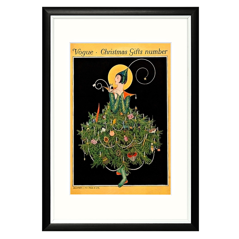 Постер Vogue Christmas Мульти Постер Vogue Christmas Мульти в Твери | Loft Concept