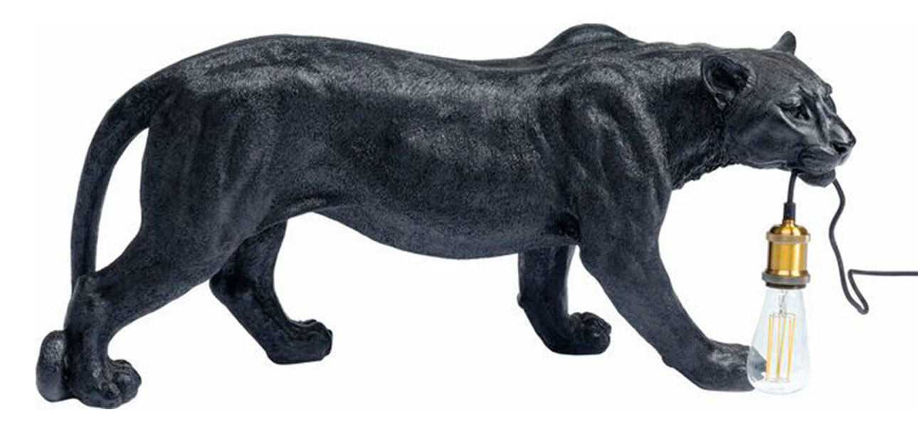 Лампа напольная черная пантера Animal - фото №2