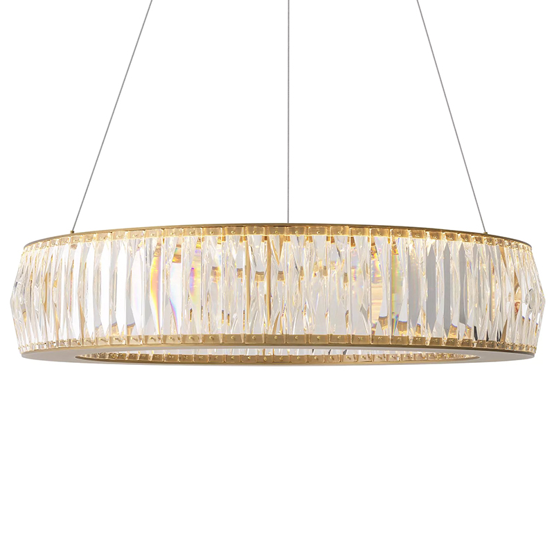 Люстра Eichholtz Chandelier Vancouver S Brass Латунь Прозрачное Стекло Люстра Eichholtz Chandelier Vancouver S Brass Латунь Прозрачное Стекло в Твери | Loft Concept