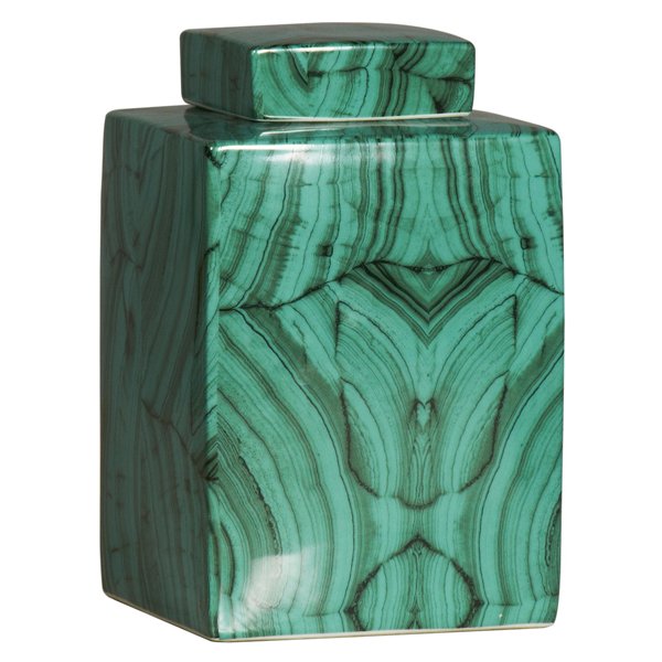 Декоративный сосуд MALACHITE Малахит Декоративный сосуд MALACHITE Малахит в Твери | Loft Concept