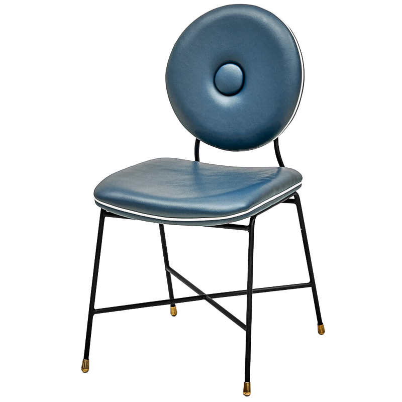 Стул Oliver Chair Черный Синий Стул Oliver Chair Черный Синий в Твери | Loft Concept
