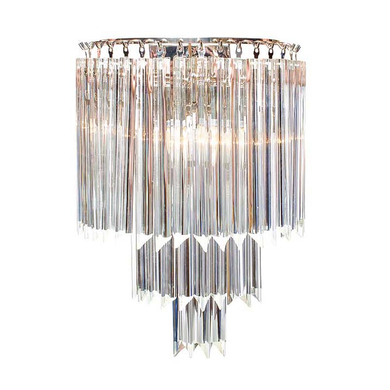 Бра Odeon Glass Wall Sconce Хром Прозрачное Стекло Бра Odeon Glass Wall Sconce Хром Прозрачное Стекло в Твери | Loft Concept