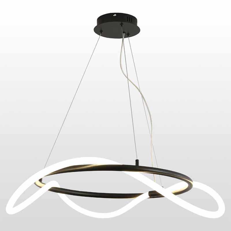 Люстра Luke Lampco Tracer Chandelier Black 60 Белый Черный Люстра Luke Lampco Tracer Chandelier Black 60 Белый Черный в Твери | Loft Concept