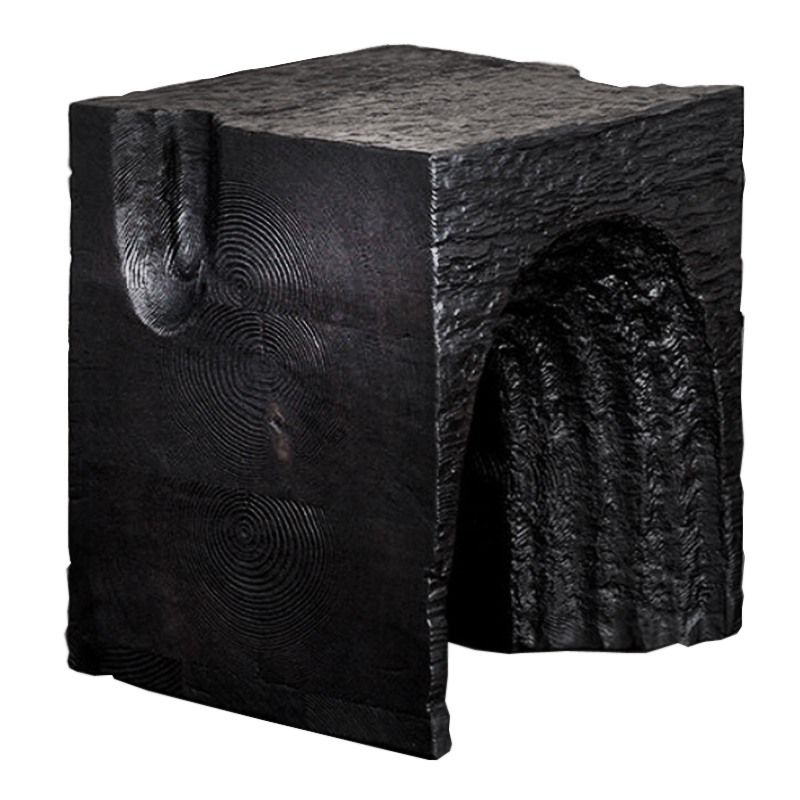 Приставной стол Kelly Wearstler Черный Echo Stool Черный Приставной стол Kelly Wearstler Черный Echo Stool Черный в Твери | Loft Concept