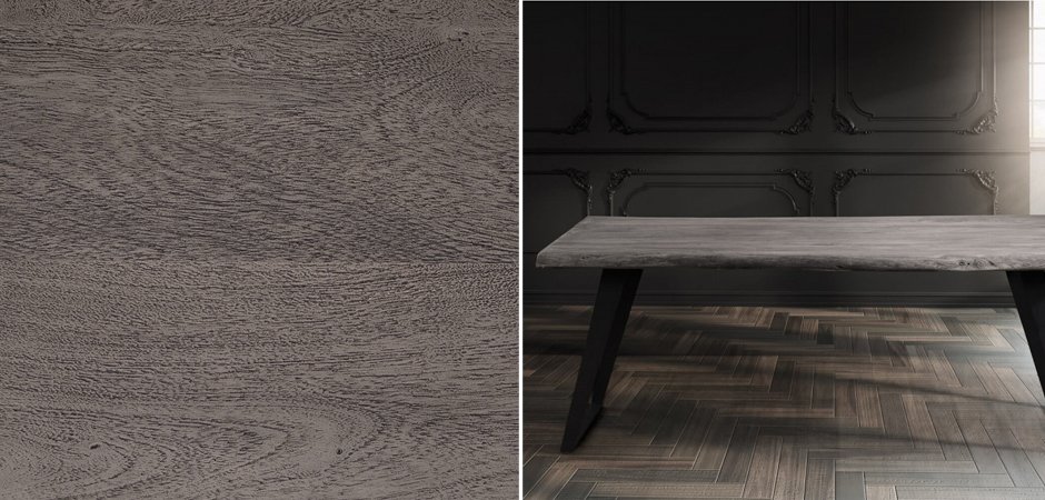 Обеденный стол Eco Dark Wood Обеденный стол Eco Dark Wood - Loft-Concept в Твери