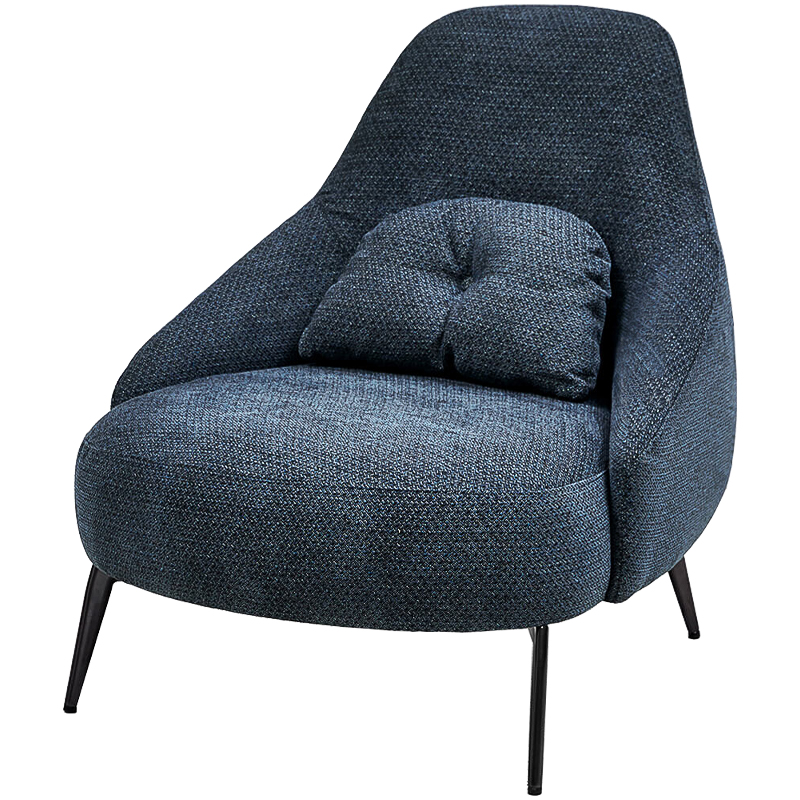 Кресло Lorits Chair Черный Темно-синий Кресло Lorits Chair Черный Темно-синий в Твери | Loft Concept
