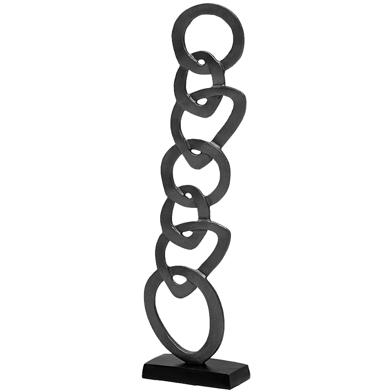 Статуэтка Anillos Statuette Black Черный Статуэтка Anillos Statuette Black Черный в Твери | Loft Concept