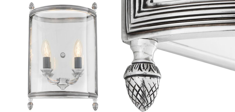 Бра Wall Lamp Lennon M Silver - Loft-Concept в Твери