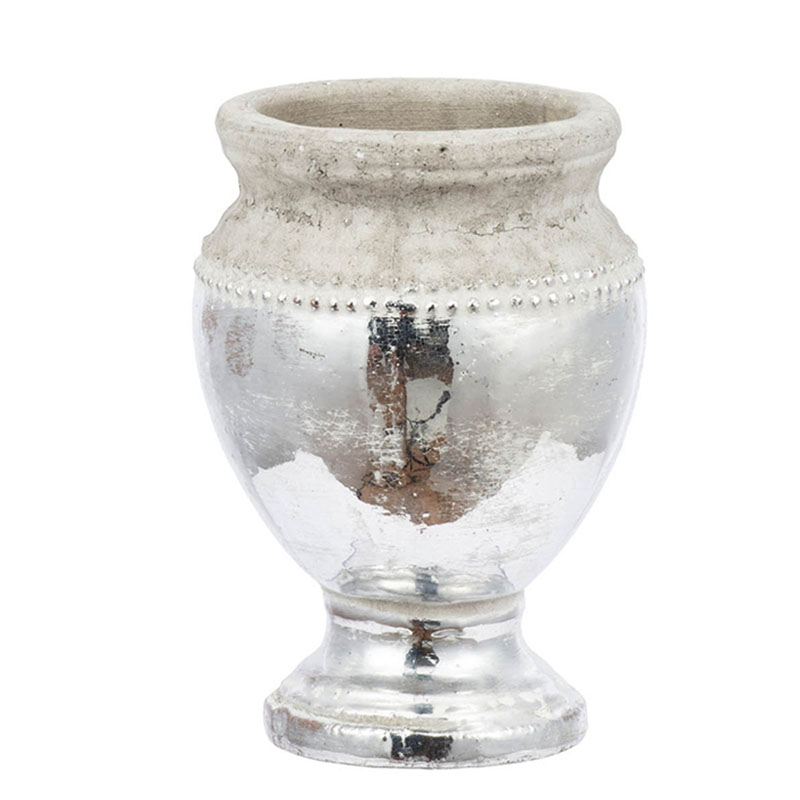 Ваза Vase Argenta Cup silver 23 Серебряный Ваза Vase Argenta Cup silver 23 Серебряный в Твери | Loft Concept