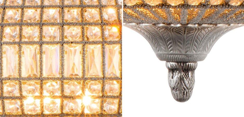 Люстра Chandelier Kasbah Oval L Nickel - Loft-Concept в Твери