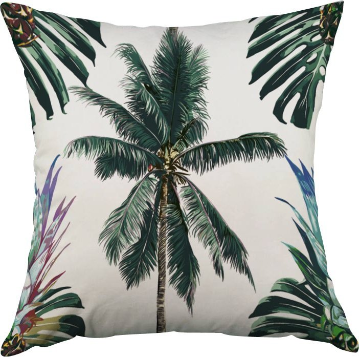 Декоративная подушка Tropics #6 Зеленый Декоративная подушка Tropics #6 Зеленый в Твери | Loft Concept