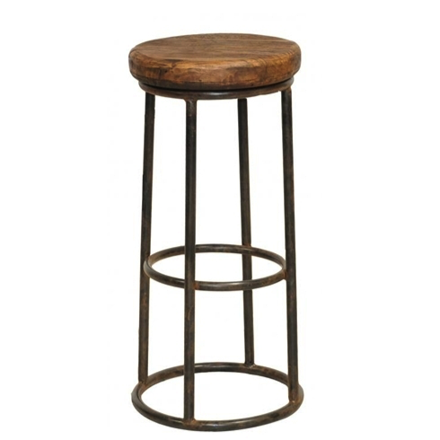 Барный стул Industrial Rust London Bar Stool Коричневый Барный стул Industrial Rust London Bar Stool Коричневый в Твери | Loft Concept