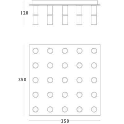 Потолочный светильник Meurice Flush Mount Ceiling Light Потолочный светильник Meurice Flush Mount Ceiling Light в Твери