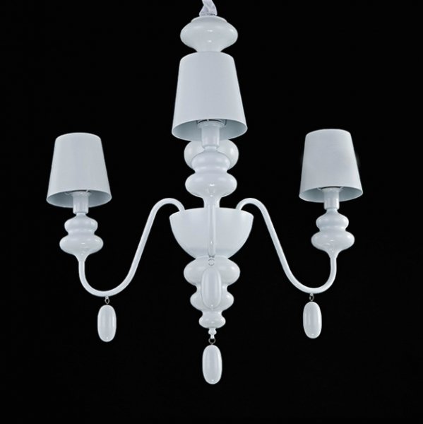 Люстра Masiero Eva Chandelier 3 Белый Люстра Masiero Eva Chandelier 3 Белый в Твери | Loft Concept
