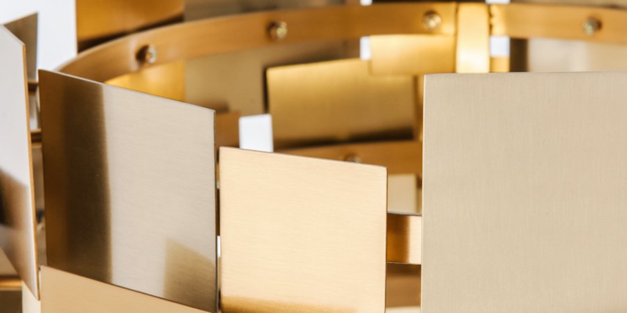 Настольная лампа Gold Plate Table Lamp Настольная лампа Gold Plate Table Lamp - Loft-Concept в Твери