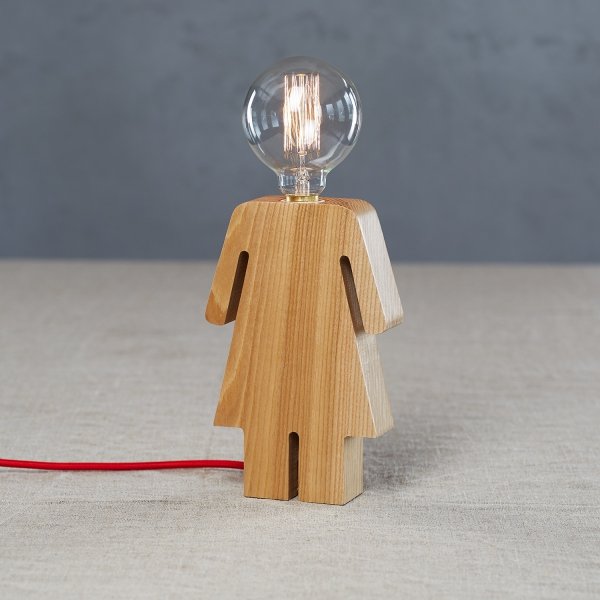 Настольная лампа Wooden Girl Настольная лампа Wooden Girl в Твери | Loft Concept