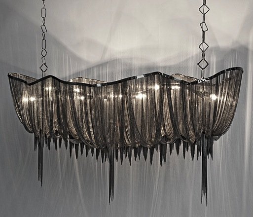 Люстра Atlantis Aluminium Chain Chandelier Люстра Atlantis Aluminium Chain Chandelier в Твери | Loft Concept