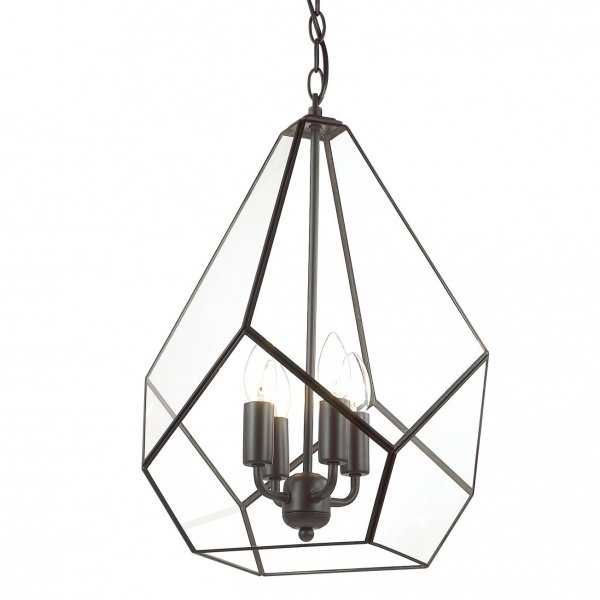 Люстра Geometry Glass Light Pendant Transparent 4 Прозрачный Люстра Geometry Glass Light Pendant Transparent 4 Прозрачный в Твери | Loft Concept