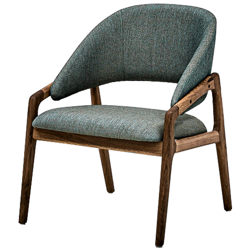 Стул Airril Stool Голубой Коричневый Стул Airril Stool Голубой Коричневый в Твери | Loft Concept