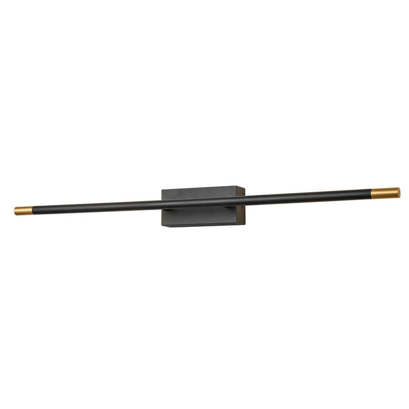 Бра Drawing Line Gold Black Rectangular Base Золотой Черный Бра Drawing Line Gold Black Rectangular Base Золотой Черный в Твери | Loft Concept