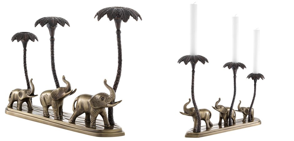 Подсвечник Eichholtz Candle Holder Trio Подсвечник Eichholtz Candle Holder Trio - Loft-Concept в Твери
