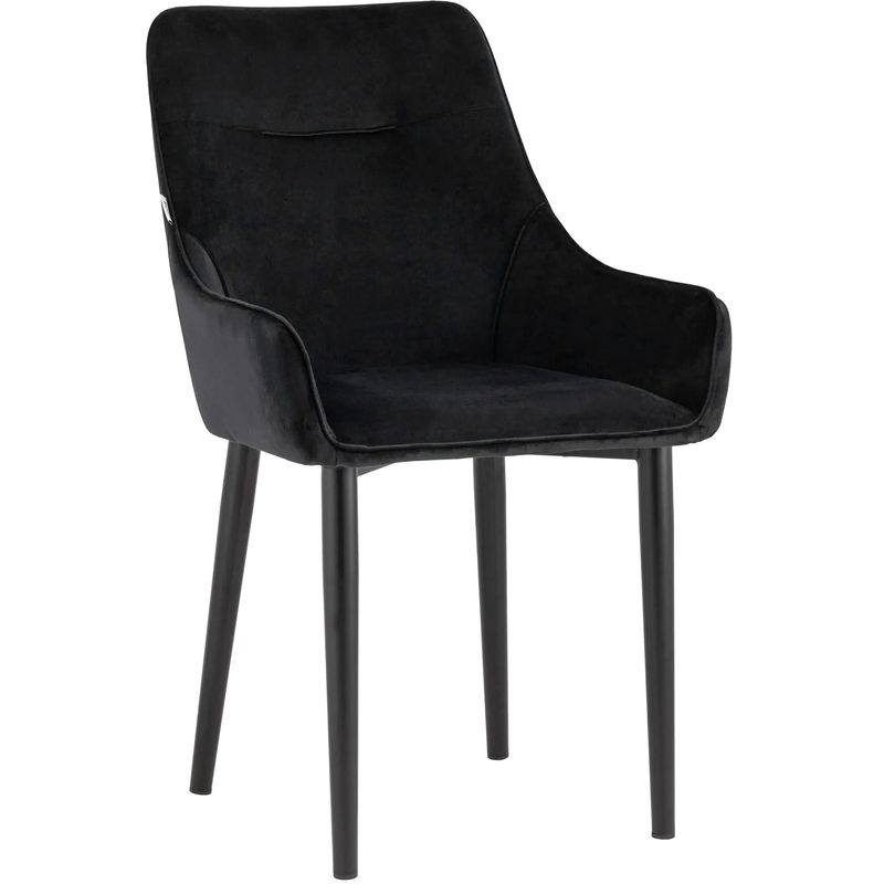 Стул Joan Chair Черный Велюр Черный Стул Joan Chair Черный Велюр Черный в Твери | Loft Concept
