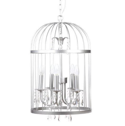 Люстра BirdCage Silver Серебряный Люстра BirdCage Silver Серебряный в Твери | Loft Concept